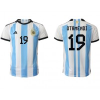 Dres Argentina Nicolas Otamendi #19 Domaci SP 2022 Kratak Rukav